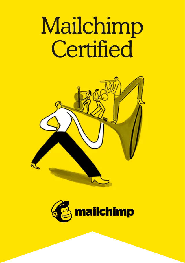 Melissa Irvin is Mailchimp Certified